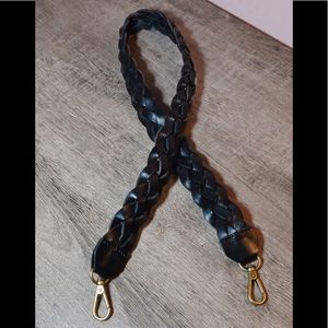 Madewell The Shoulder Bag Strap: Braided Leather Edition